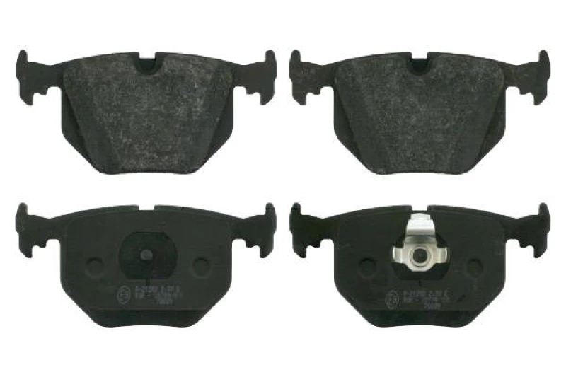 Image of SWAG 20 91 6175 Brake pad set Rear Axle, prepared for wear warning indicator, with piston clip Brake Pad Set,disc brake (402)