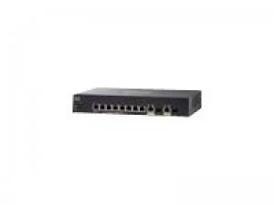 image of Cisco Small Business SG350-10MP 10 ports Managed Switch