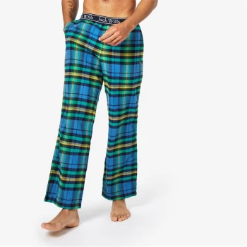 image of Jack Wills Kinnear Pyjama Bottoms - Marine