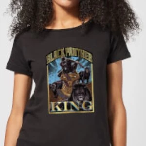 Image of Marvel Black Panther Homage Womens T-Shirt - Black