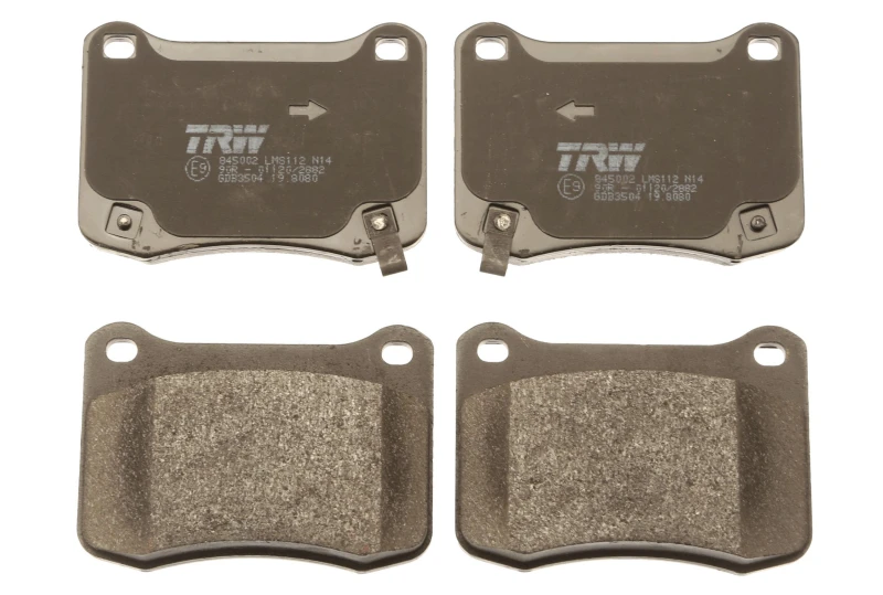 Image of TRW GDB3504 Brake pad set with acoustic wear warning Brake Pad Set,disc brake (402)