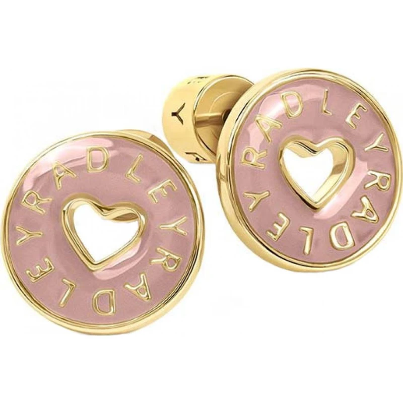 Image of Radley Womens RYJ1644S Sion Close Pair Of Earrings in Gold Gold Female One Size