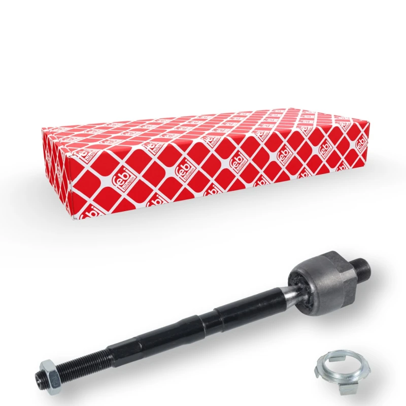 Image of FEBI BILSTEIN 24968 Inner Tie Rod ProKit Front Axle Right, with locking plate Inner Tie Rod (51)