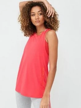 Image of Adidas D2M Brand Tank Top - Pink