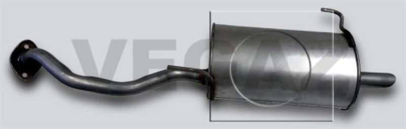 Image of Rear silencer VEGAZ DS-330