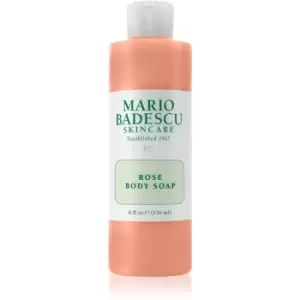 image of Mario Badescu Rose Body Soap energising shower gel with rose oil 236 ml