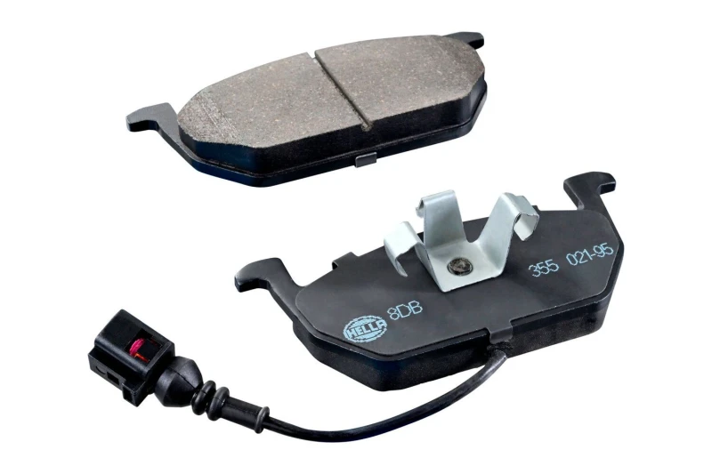Image of HELLA Brake pad set HELLA 8DB 355 021-951