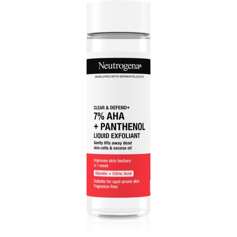Image of Neutrogena Clear and Defend+ Exfoliator 125ml