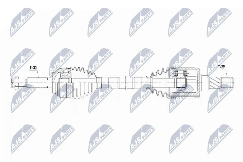 Image of NTY Drive shaft NTY NPW-CH-078