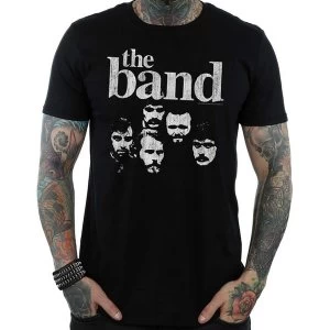 image of The Band - Heads Mens Large T-Shirt - Black