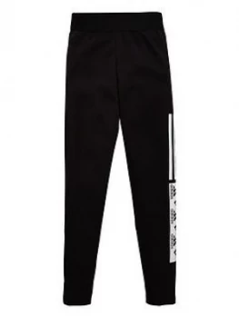Image of adidas Boys 3 Stripe Shorts - Black, Size 11-12 Years