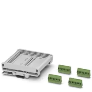 Phoenix Contact DIN Rail Enclosure Enclosure Type UM-BASIC Series, 127.8 x 120 x 40mm, Polyamide, PVC DIN Rail