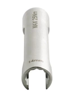 Image of Laser Tools 4949 Injection Line Flare Nut Wrench 14mm - 3/8"D Chrome Molybdenum