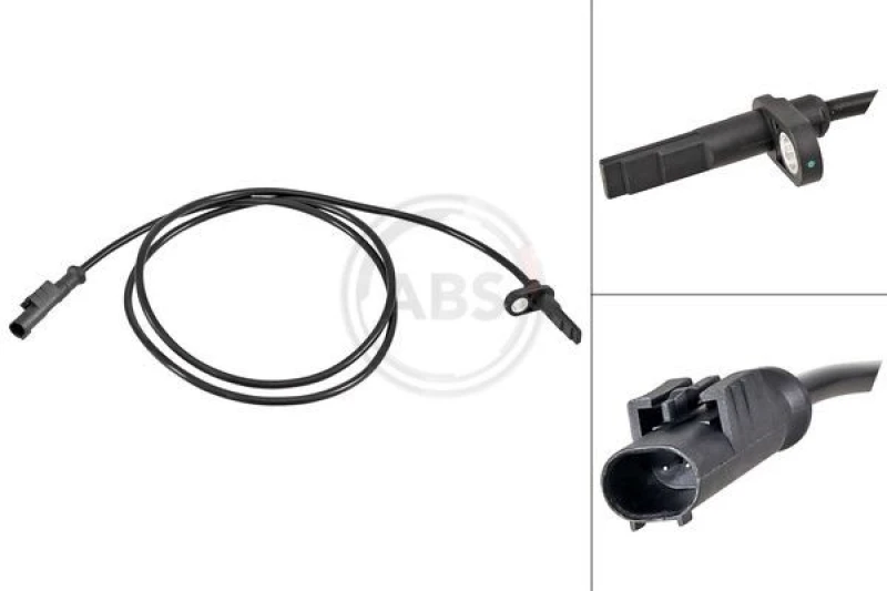Image of A.B.S. ABS sensor A.B.S. 31618