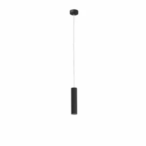 Ora LED Slim Ceiling Pendant Light Black