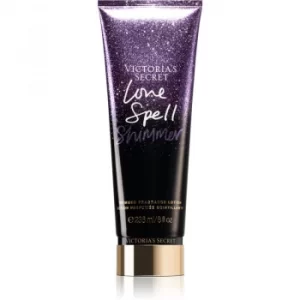 image of Victoria's Secret Love Spell Shimmer Body Lotion with Glitter For Her 236ml