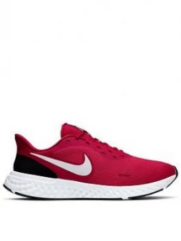 Image of Nike Revolution 5 - Red/White, Size 8, Men