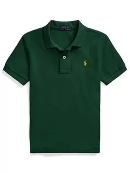 Image of Ralph Lauren Boys Polo Shirt - Hunt Club Green, Dark Green, Size 2 Years