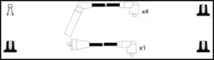 Image of Intermotor Ignition Lead Set 73738