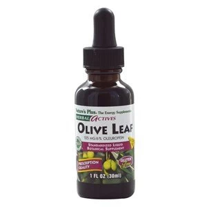 Image of Natures Plus Herbal Actives Olive Leaf Liquid Suspension 30ml