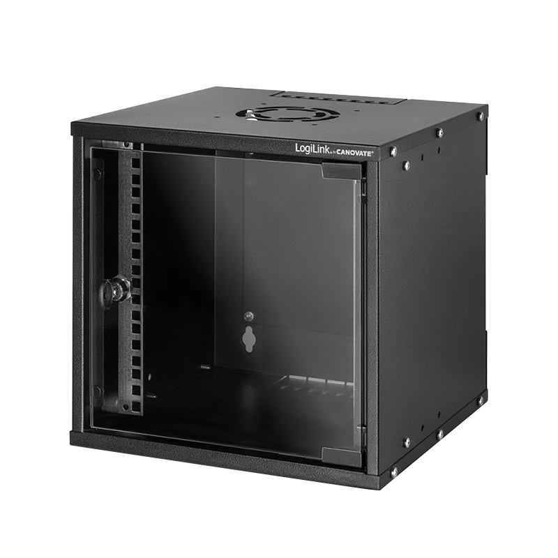 Image of LogiLink 10" Wall Mount Cabinet EconLine. 4U. black
