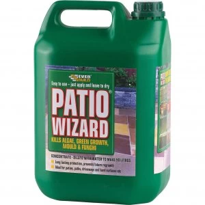 image of Everbuild Patio Wizard Mould and Fungus Remover Concentrate 5l