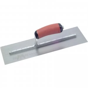 Image of Marshalltown Pre Worn Stainless Steel Plasterers Trowel 14 5