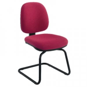 Image of Jemini Medium Back Visitor Room Claret KF02736