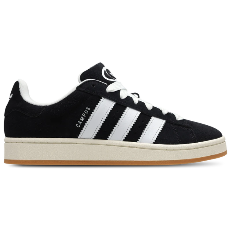 Image of Adidas Campus 00s Trainers Black Off White, 9.5