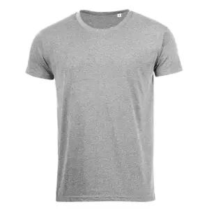 Image of SOLS Mens Mixed Short Sleeve T-Shirt (L) (Grey Marl)