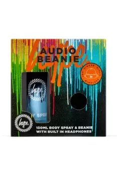 image of JustHype Audio Beanie and Deodorant Set