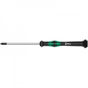 image of Electrical & precision engineering Pillips screwdriver Wera 2055 05118030001 PZ 0 Blade length 60 mm