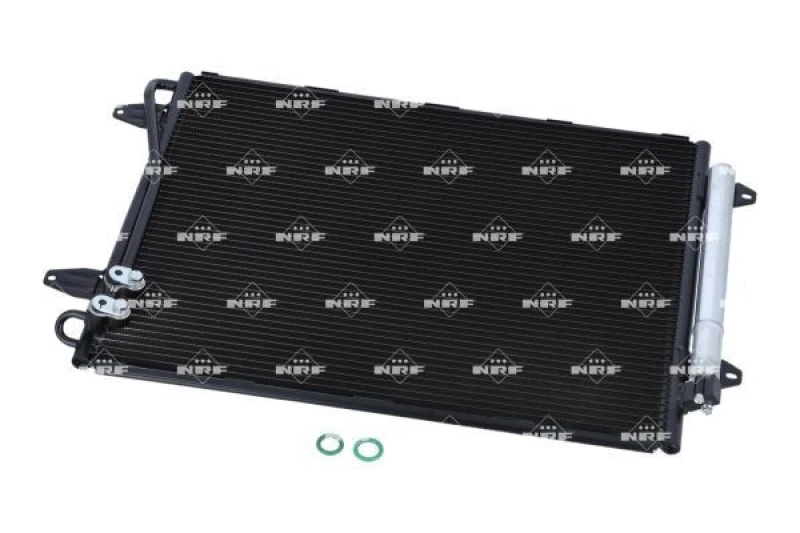 Image of NRF 350572 Condenser EASY FIT with seal ring, with nitrogen filling Condenser,air conditioning (448)