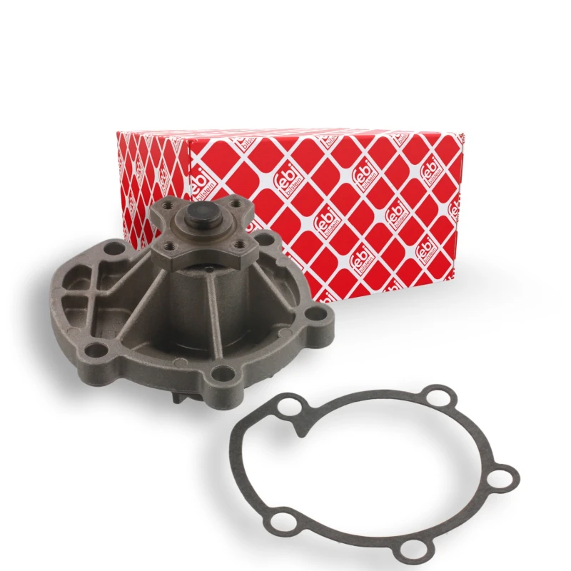 Image of FEBI BILSTEIN 19597 Water pump Cast Aluminium, with gasket/seal Cast Aluminium Water Pump (1260)