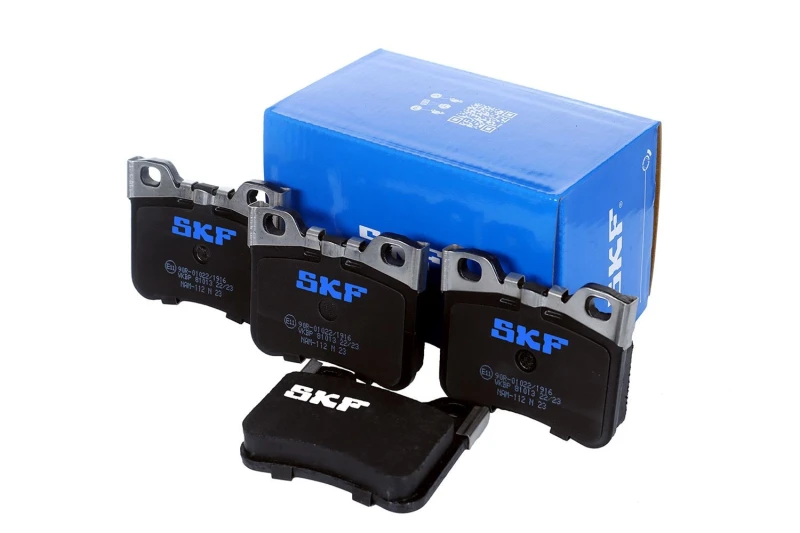 Image of SKF VKBP 81013 Brake pad set not prepared for wear warning indicator Brake Pad Set,disc brake (402)