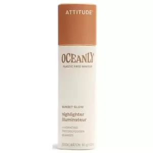 image of Attitude Oceanly Highlighter stick - Sunset Glow