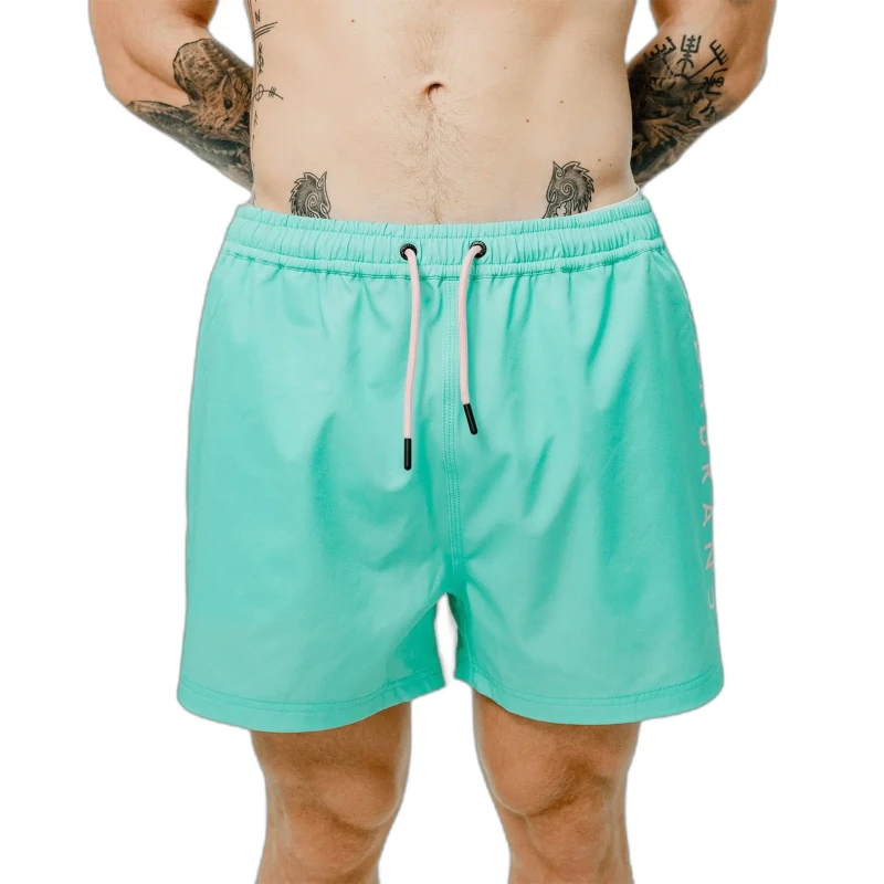 Image of Two-tone swim shorts Chabrand Bleu Male XS