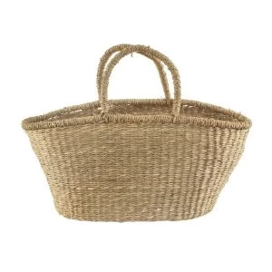 image of Sass & Belle Woven Seagrass Shopper Bag