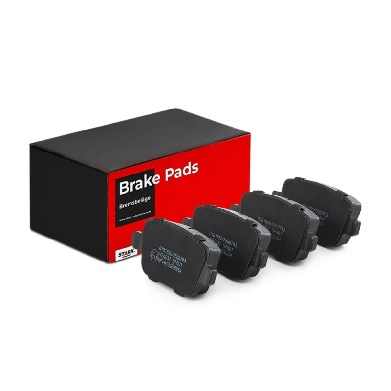 Image of RIDEX 402B0065 Brake pad set Rear Axle, not prepared for wear warning indicator, with anti-squeak plate Brake Pad Set,disc brake (402)