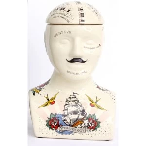 Image of Phrenology Head Ornament