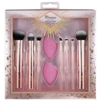 image of Real Techniques Strut your stuff Make Up Brush Gift Set, Ros Gold