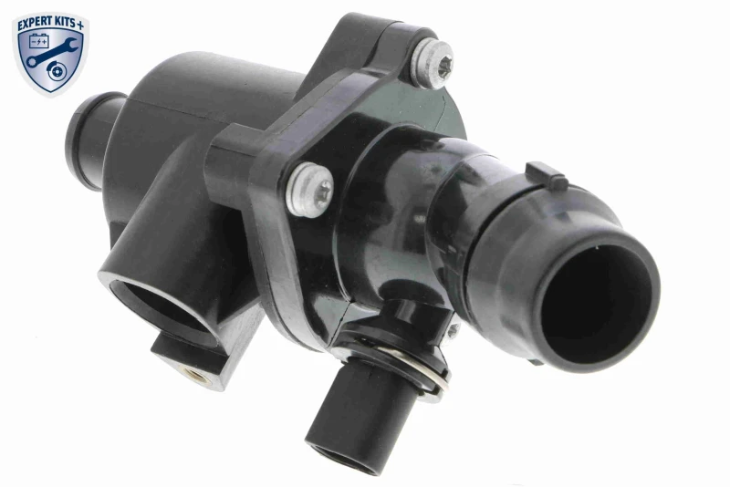 Image of VEMO V15-99-2024 Engine thermostat Opening Temperature: 105°C, with gasket/seal, with housing Thermostat,coolant (316)