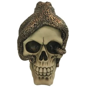 image of Bronze Octopus Skull Ornament