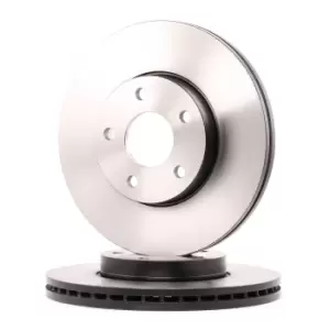 Image of TRW Brake disc FORD,VOLVO DF4465 1223663,1223665,1253729 Brake rotor,Brake discs,Brake rotors 1253730,1320352,1373369,1469082,1501058,1501069,1575734