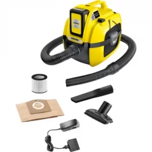 Image of Karcher WD 1 18V Battery Set Wet & Dry Vacuum Cleaner