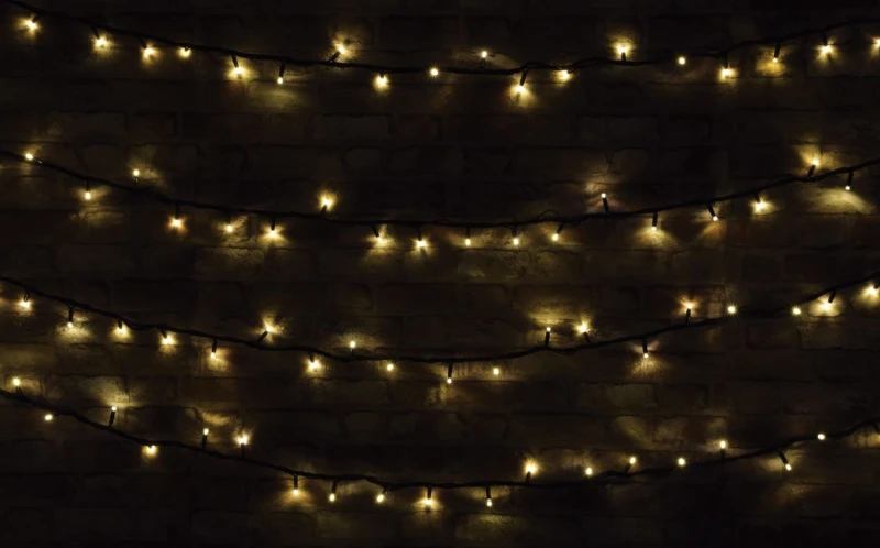 Image of Lyyt Lyyt 180 LED 18m Heavy Duty LED String Lights [Linkable] with controller - Warm White 155.407UK