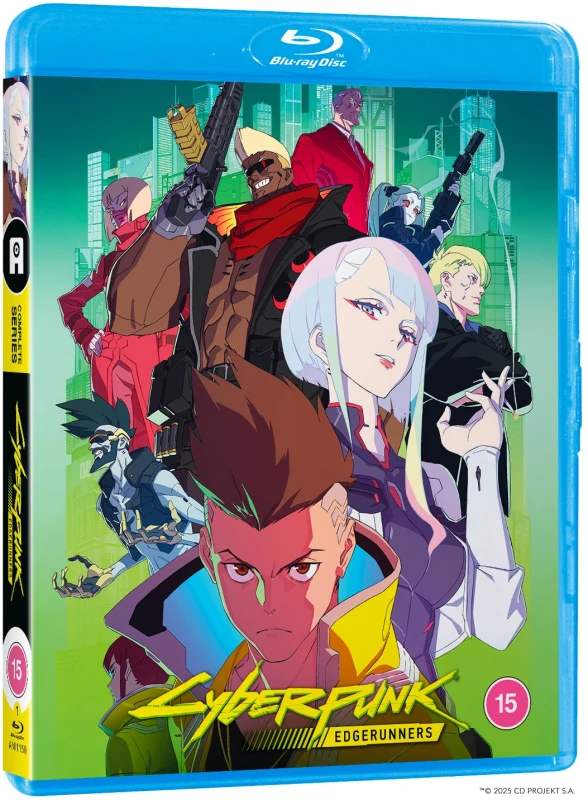 Image of Cyberpunk: Edgerunners Bluray 5037899093566