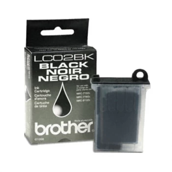 Image of Brother LC02 Black Ink Cartridge
