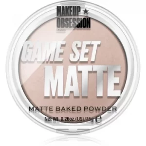 image of Makeup Obsession Game Set Matte Baked Mattifying Powder Shade Cabo 7.5 g