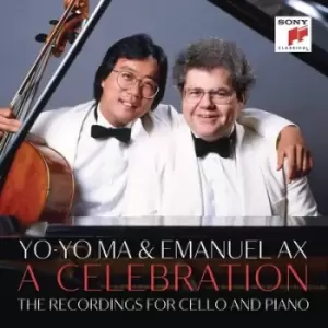 image of Yo-Yo Ma & Emanuel Ax - A Celebration The Recordings for Cello and Piano by Yo-Yo Ma CD Album